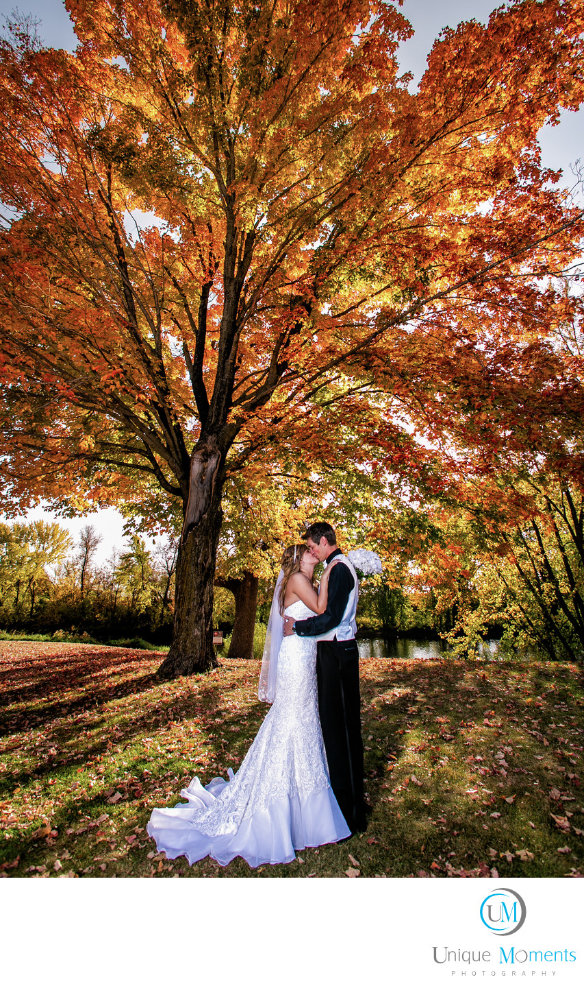 Fall Bridal Pictures Gig Harbor Wedding Photographer