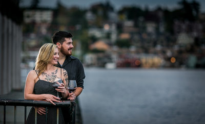 Gas Works Park Engagement Session Seattle WA 98103