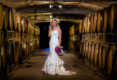 Gig Harbor Photographer Fine Wine Bridal Portrait