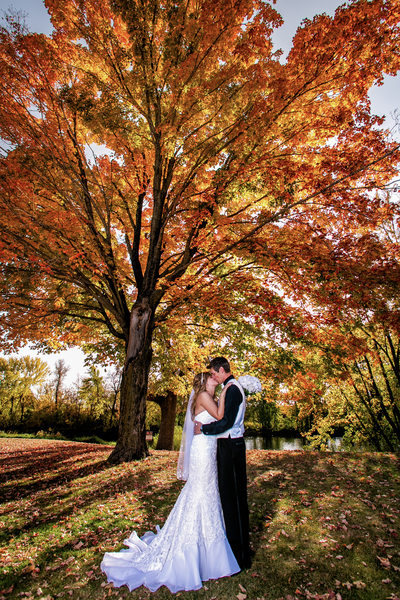 Fall Bridal Pictures Gig Harbor Wedding Photographer