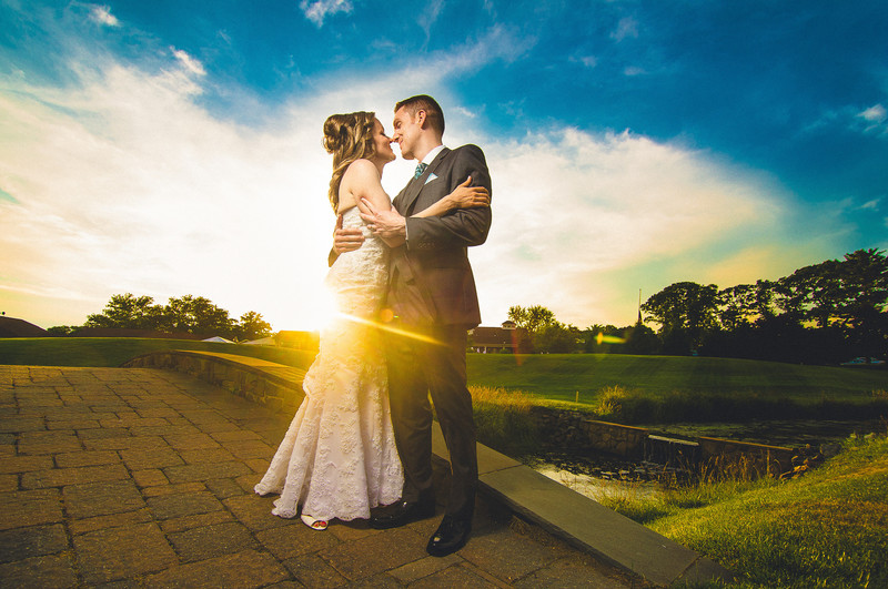 Asbury Park, New Jersey Wedding Sunset