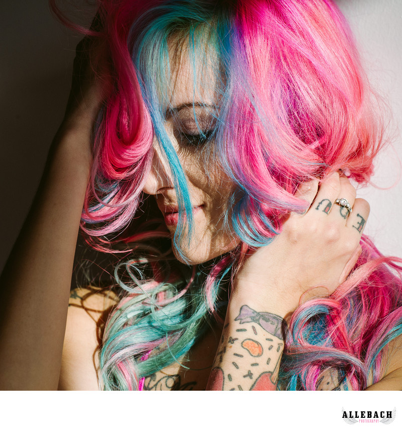 Boudoir photography for Inked Models and Suicide Girls