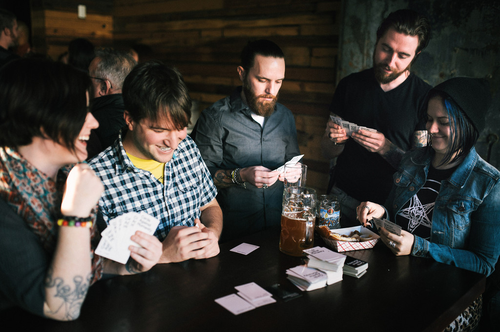 Frankford Hall Cards Against Humanity Engagement Photos