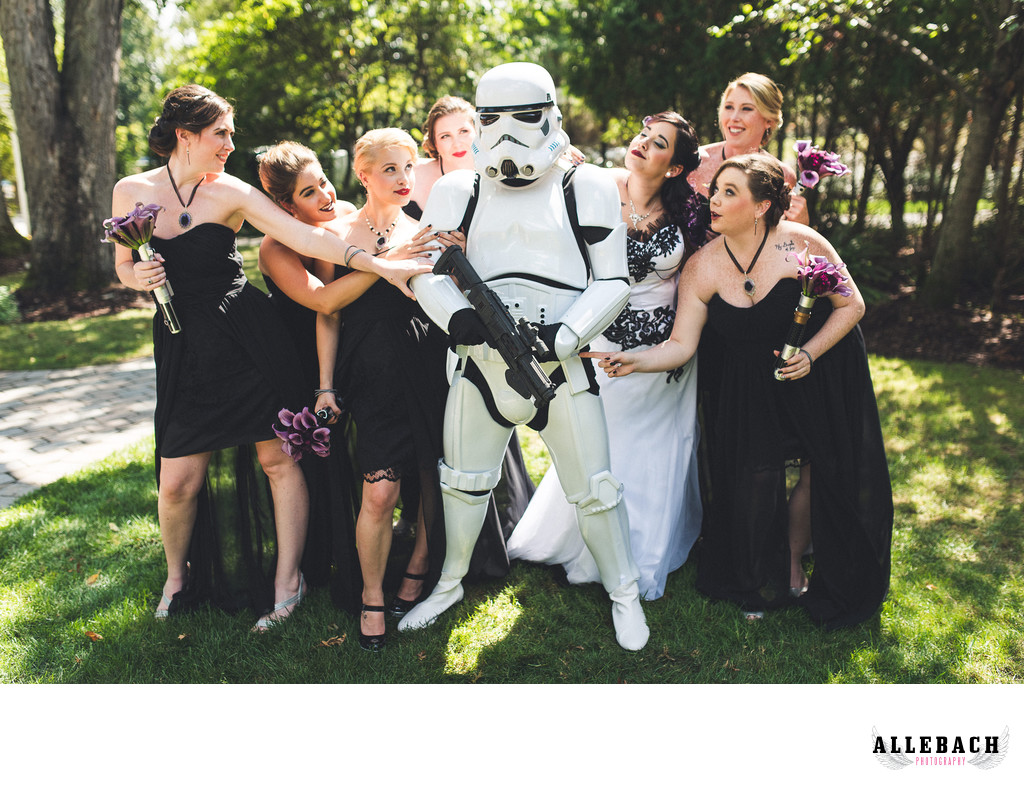 Storm Trooper Star Wars Wedding New Jersey