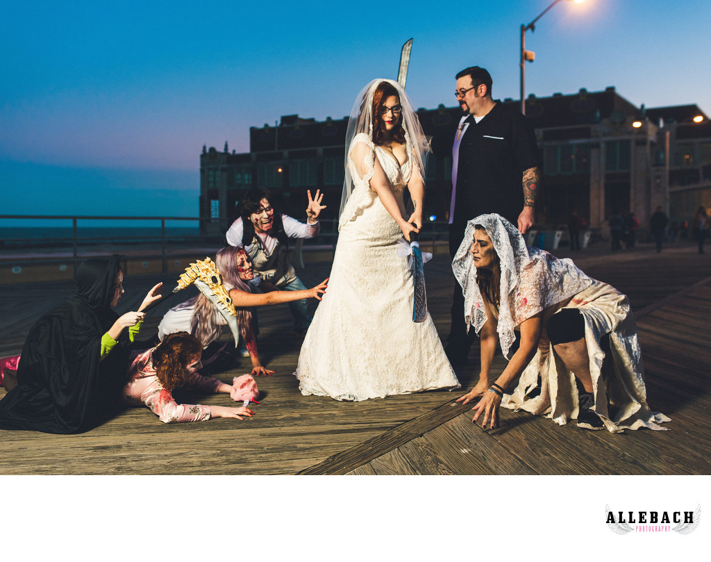 Asbury Park Zombie Wedding