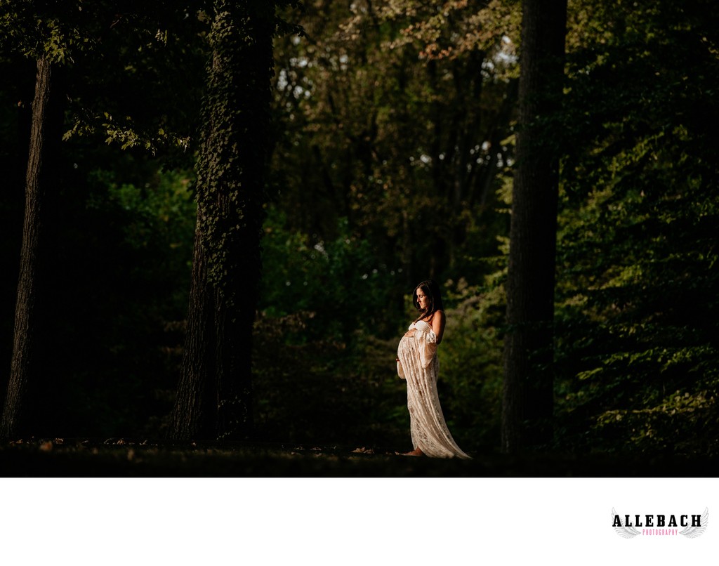 Maternity Photos in the Woods