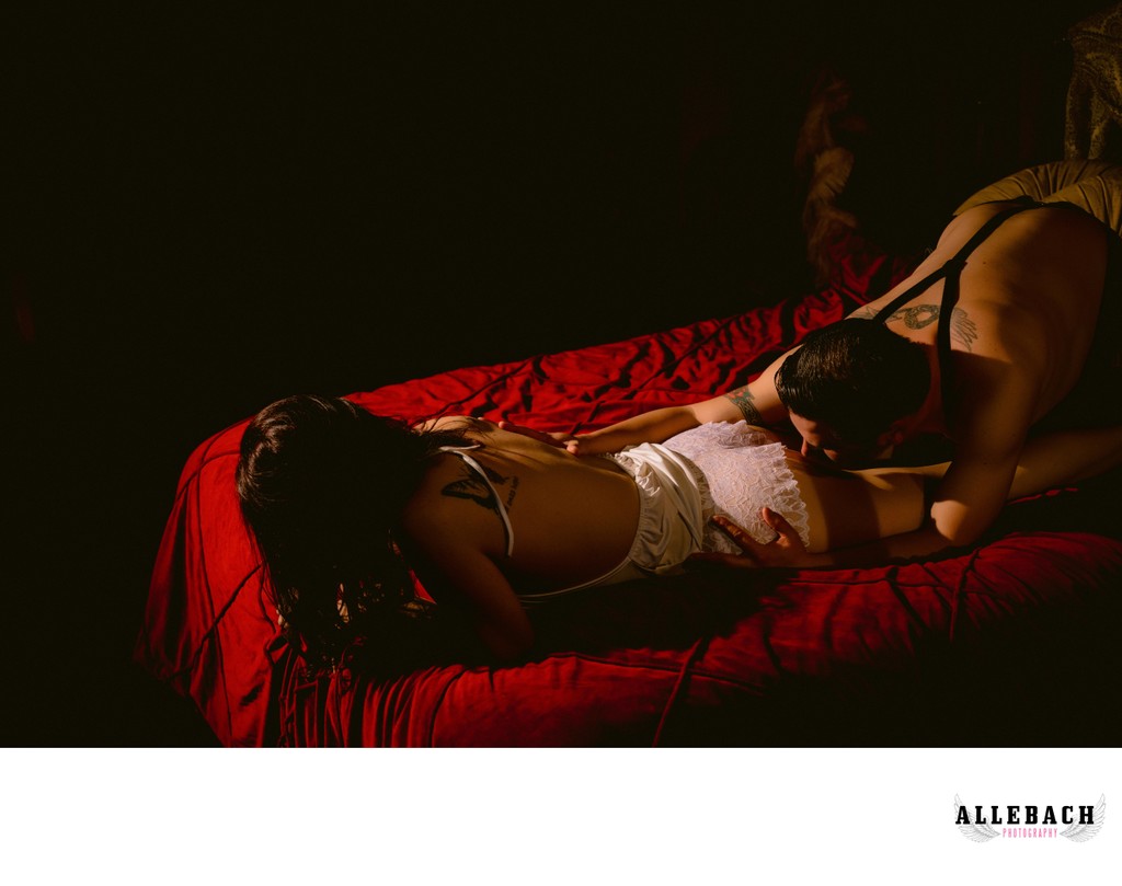 New Jersey Couples Boudoir Photography