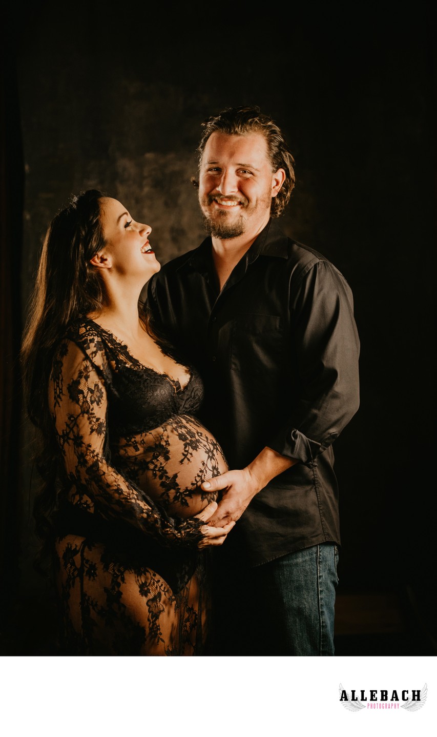 Husband and Wife Couples Maternity Photographers