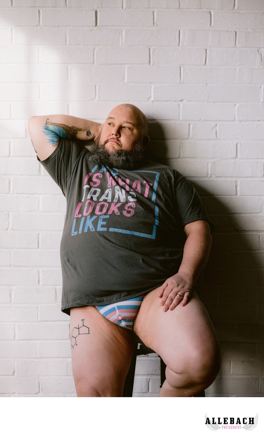 Trans Men's Boudoir Photography