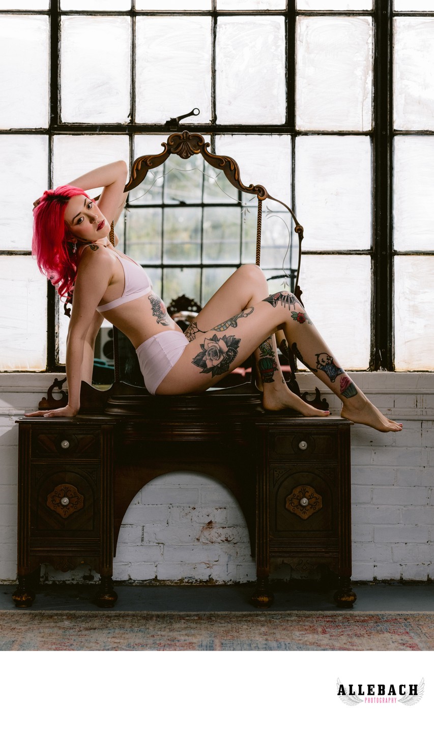 Philadelphia Area Solo Boudoir at Allebach Photography