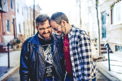 Gay Engagement Photography in South Philly