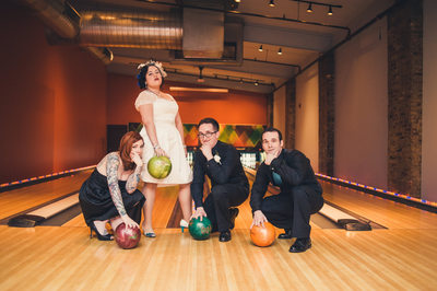 Philly Bowling Wedding