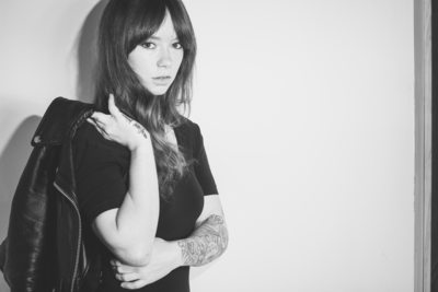 Leather Jacket Model