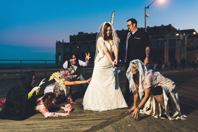 Asbury Park Zombie Wedding