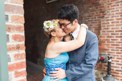 Philadelphia Wedding Couple by Allebach Photography