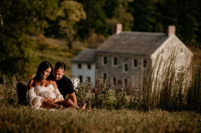 Outdoor Pregnancy Photos Bucks County