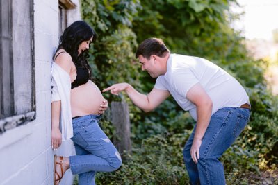 Fun Couples Maternity Ideas