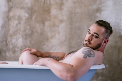 Bath Tub Men's Photoshoot