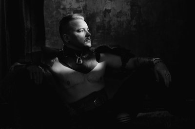 Dark and Moody Men's Boudoir Photography