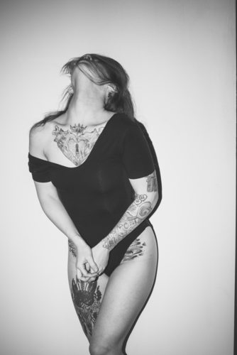 American Apparel Bodysuit with hattie 