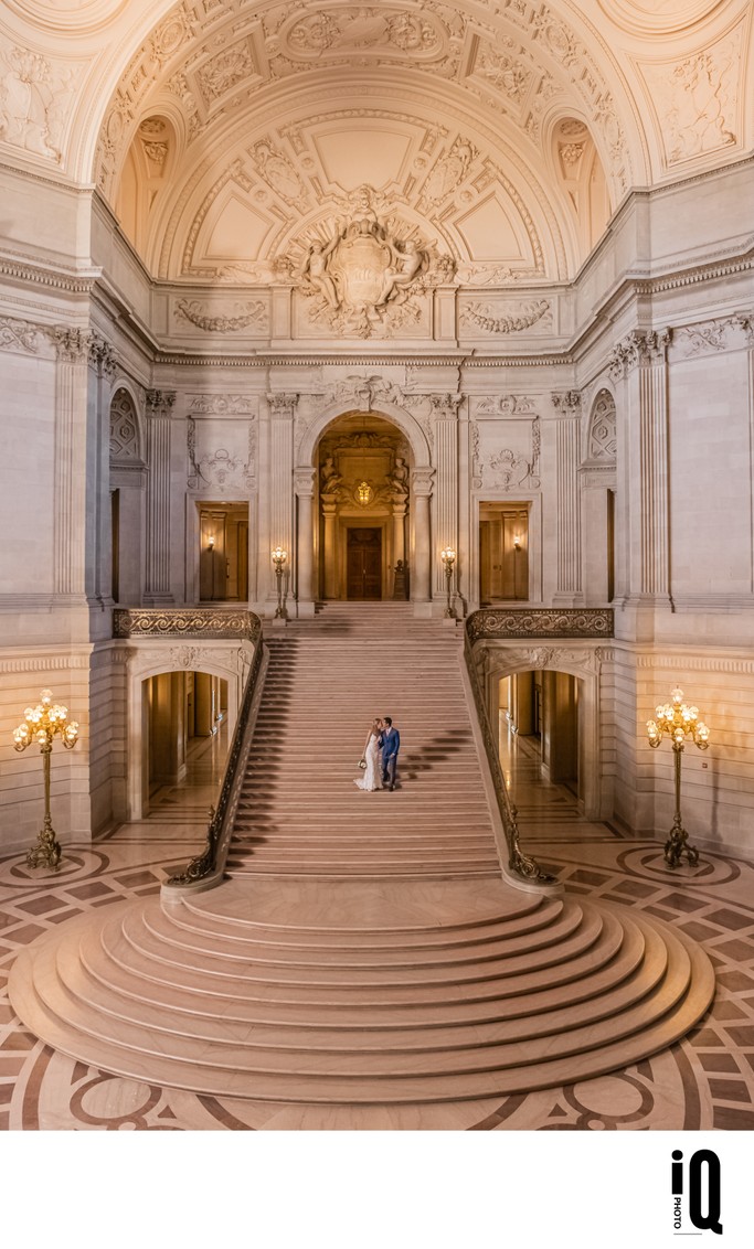 San Francisco City Hall Wedding Photographer - IQphoto