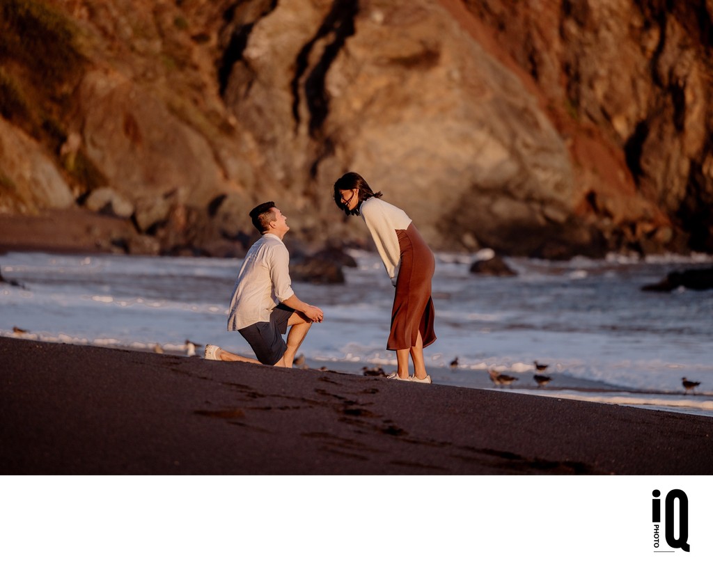 Black Sands Beach Proposal in Marin Headlands