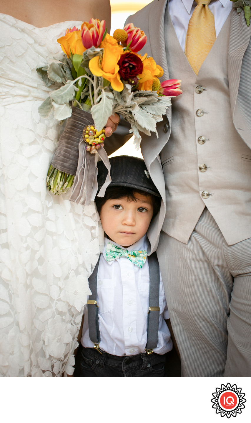 Child at SF City Hall Wedding