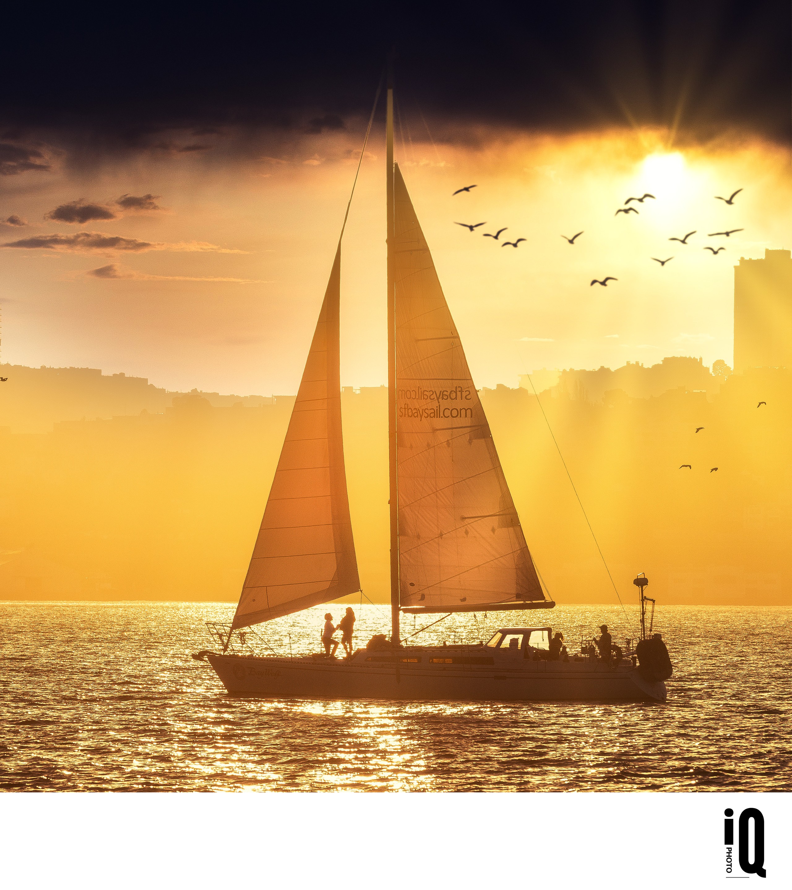 Sunset Boat Wedding Proposal - San Francisco Proposal Photographer