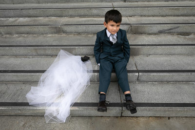 Kid at SF City Hall Wedding