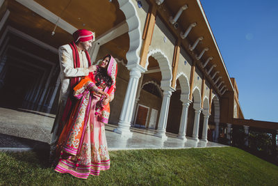 Gurdwara Temple Wedding Photo