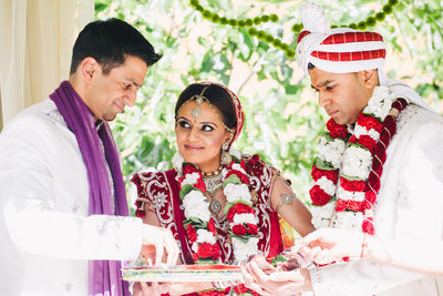 Mala at Indian Wedding 