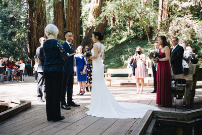 Wedding Ceremony at Muir Woods