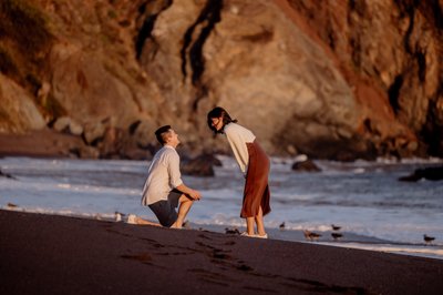 Black Sands Beach Proposal in Marin Headlands