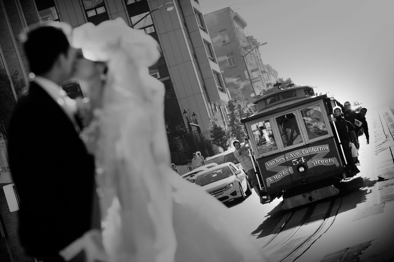 Couple with Cable Car