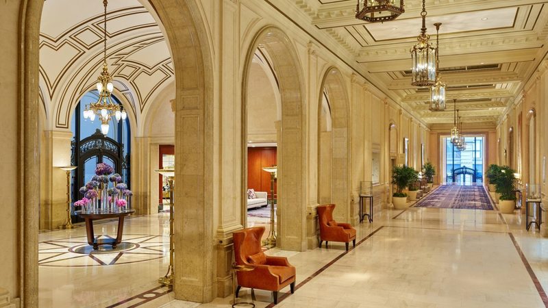 Palace Hotel San Francisco wedding interior