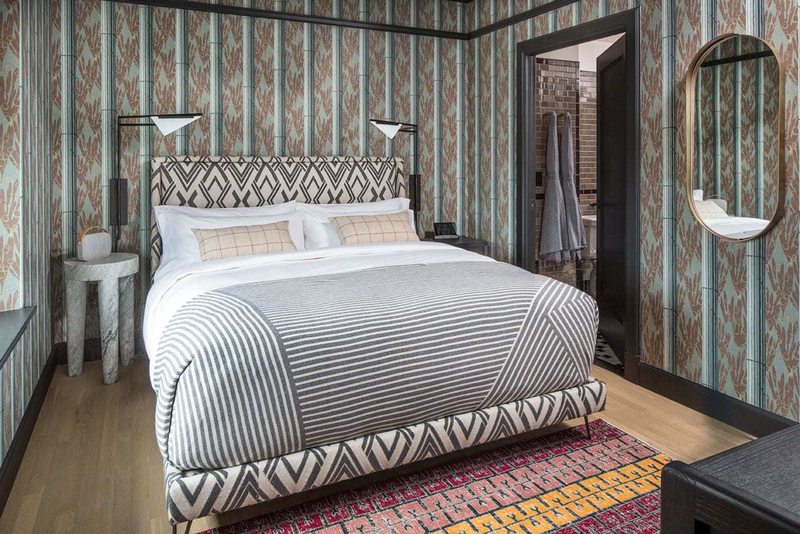 Colorful boutique hotel for San Francisco City Hall wedding