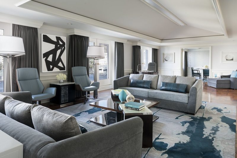 Ritz-Carlton San Francisco wedding preparation interior