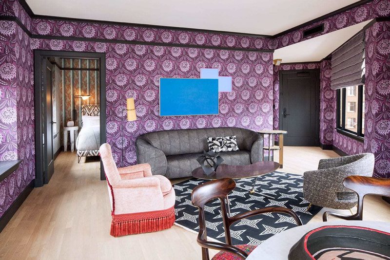 Proper Hotel San Francisco modern wedding preparation space
