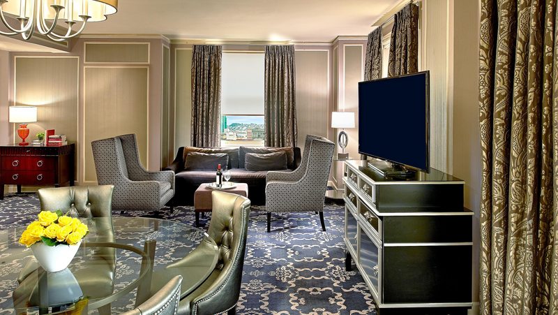 Kimpton Sir Francis Drake wedding getting ready location San Francisco