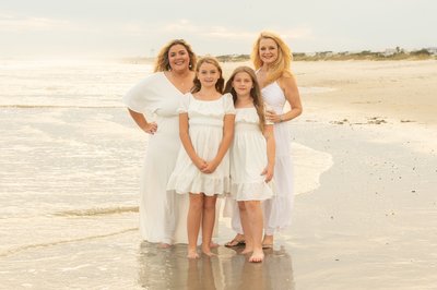 Girls Beach Portrait - Isle of Palms, SC 