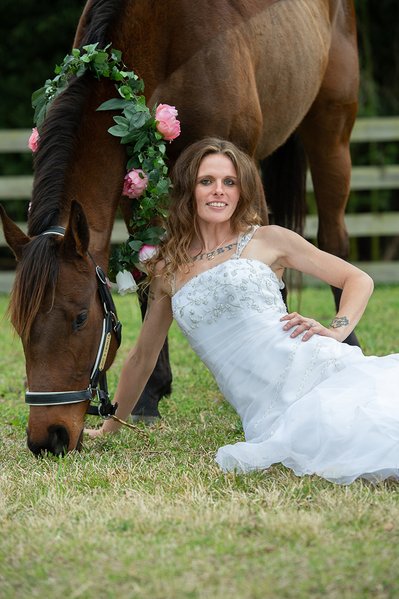 Bridal Equestrian Portrait - Camden, South Carolina 