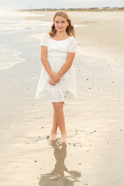 Girl Beach Portrait - Isle of Palms, SC 