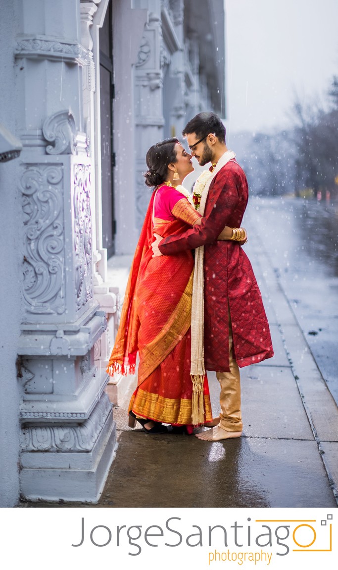 Indian wedding at Sri Venkateswara Temple in Pittsburgh, PA.