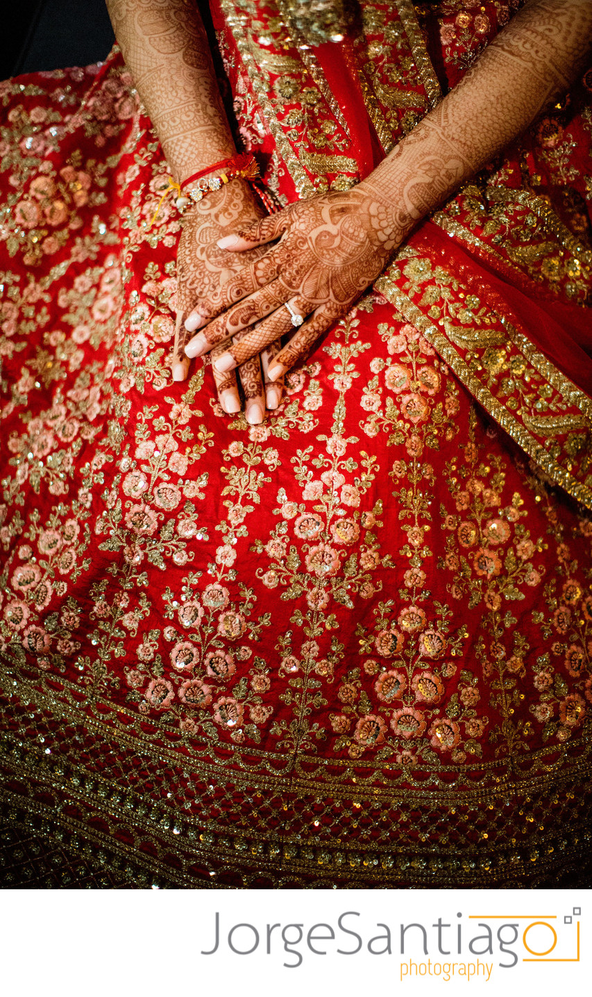 Indian Wedding Bride's fashion