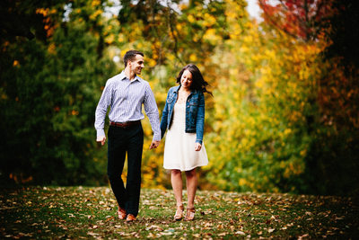 Pittsburgh Fall Engagement Session Photos
