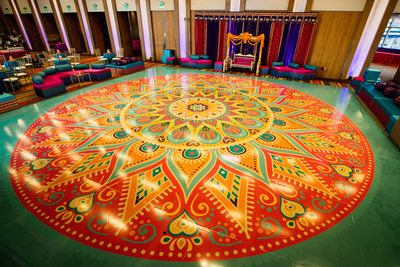 Indian Wedding decor ideas at the Rivers Casino in Pittsburgh