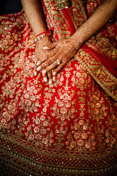 Indian Wedding Bride's fashion