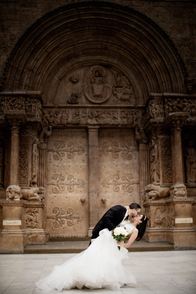 Wedding Photos at the Hall of Architecture in Pittsburgh